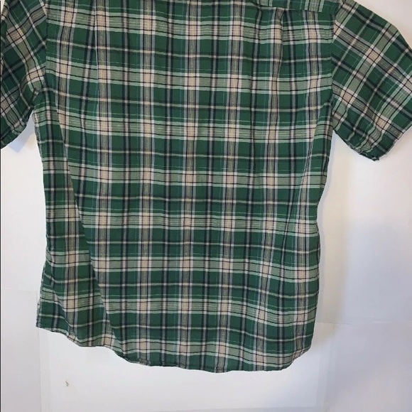 Eddie Bauer Mens Multicolor Plaid Flannel Button - Picture 2 of 4